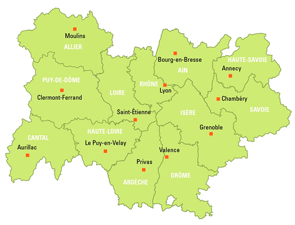 La Region Academique Auvergne Rhone Alpes Academie De Lyon