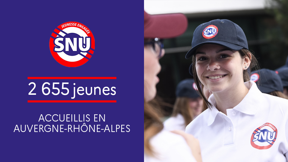 2655 jeunes sont accueillis cette année en Auvergne Rhône Alpes pour le SNU