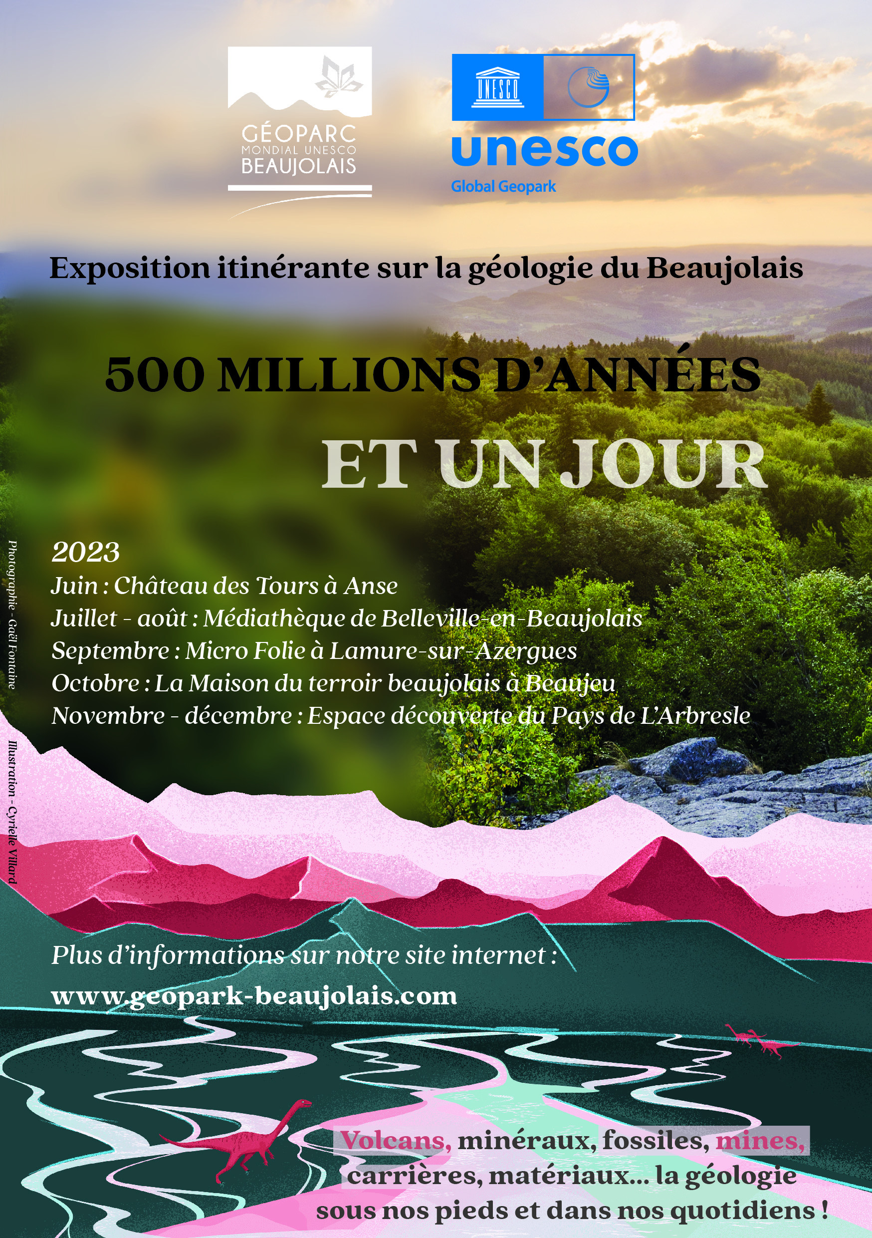 Exposition itinérante "la géologie du Beaujolais" 