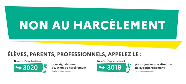 non au harcelement