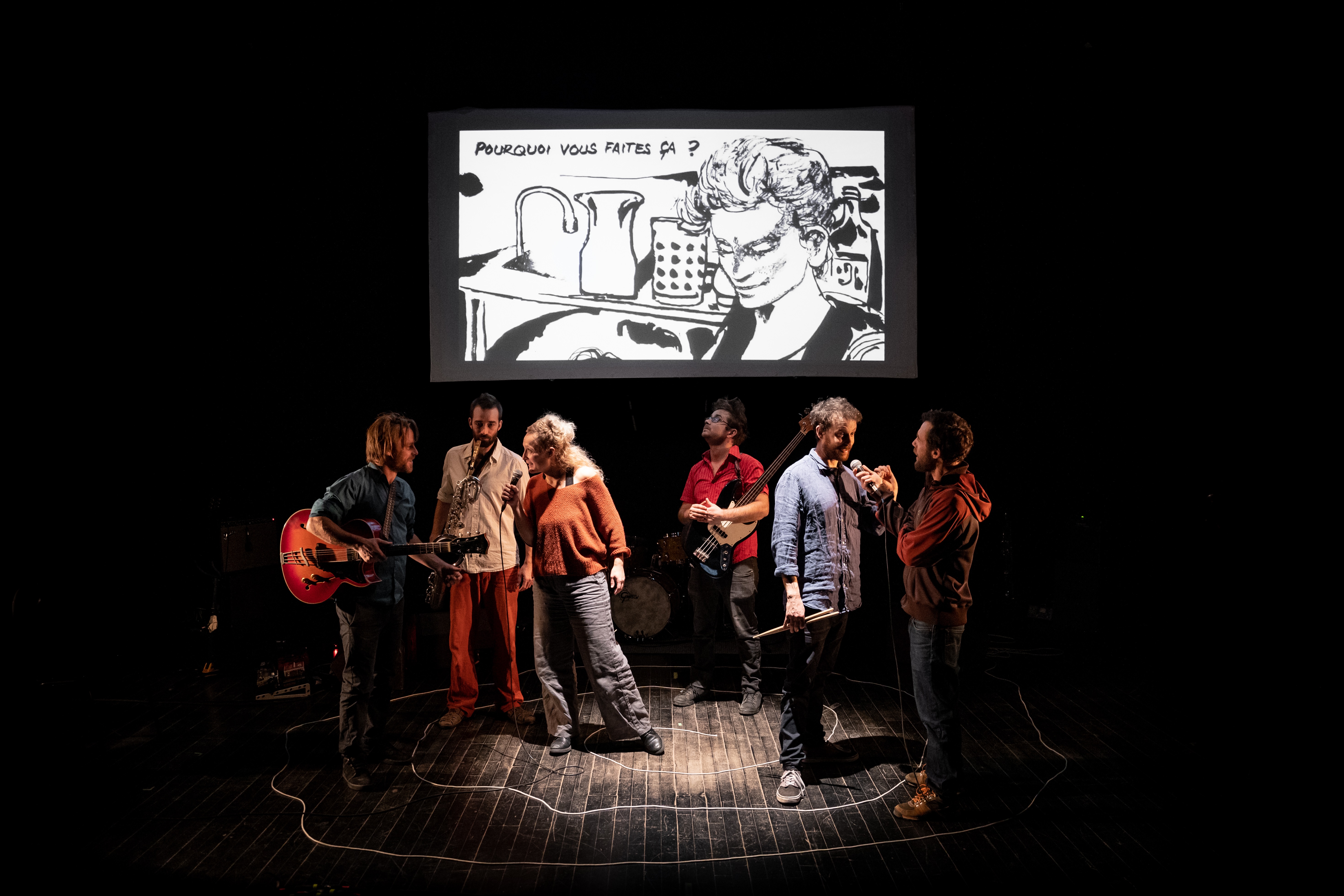 Humains, spectacle EAC