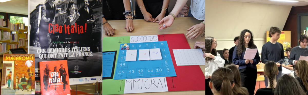 DAAC Festival EAC 24-25 Dans ma valise, l'immigration italienne