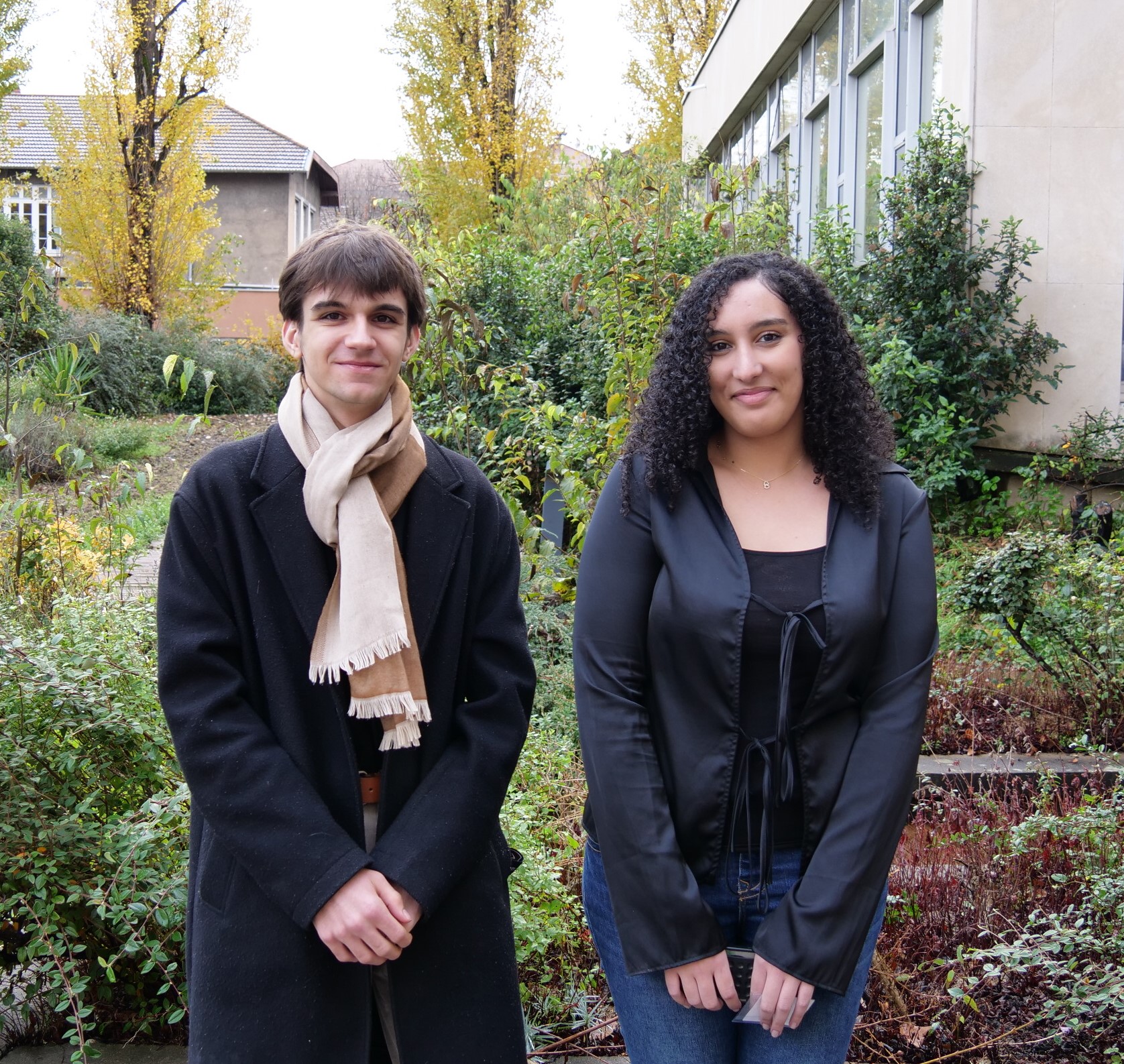 photo des 2 élus CNVL au rectorat de Lyon