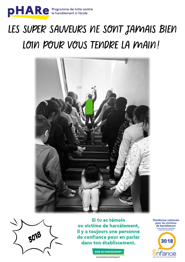 Prix école affiche 2026 - les super sauveurs ne sont jamais bien loin pour vous tendre la main