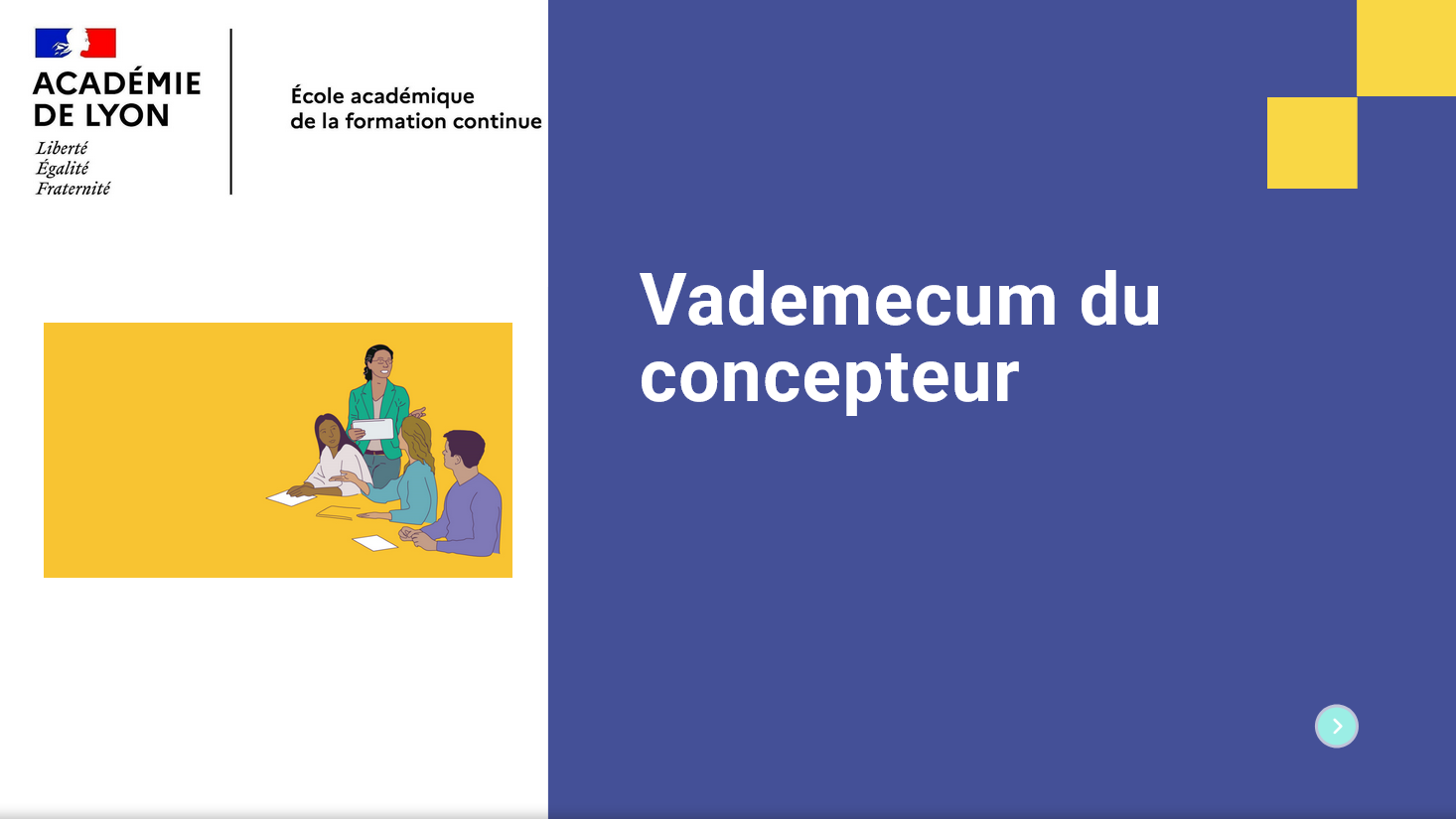 vademecum concepteur