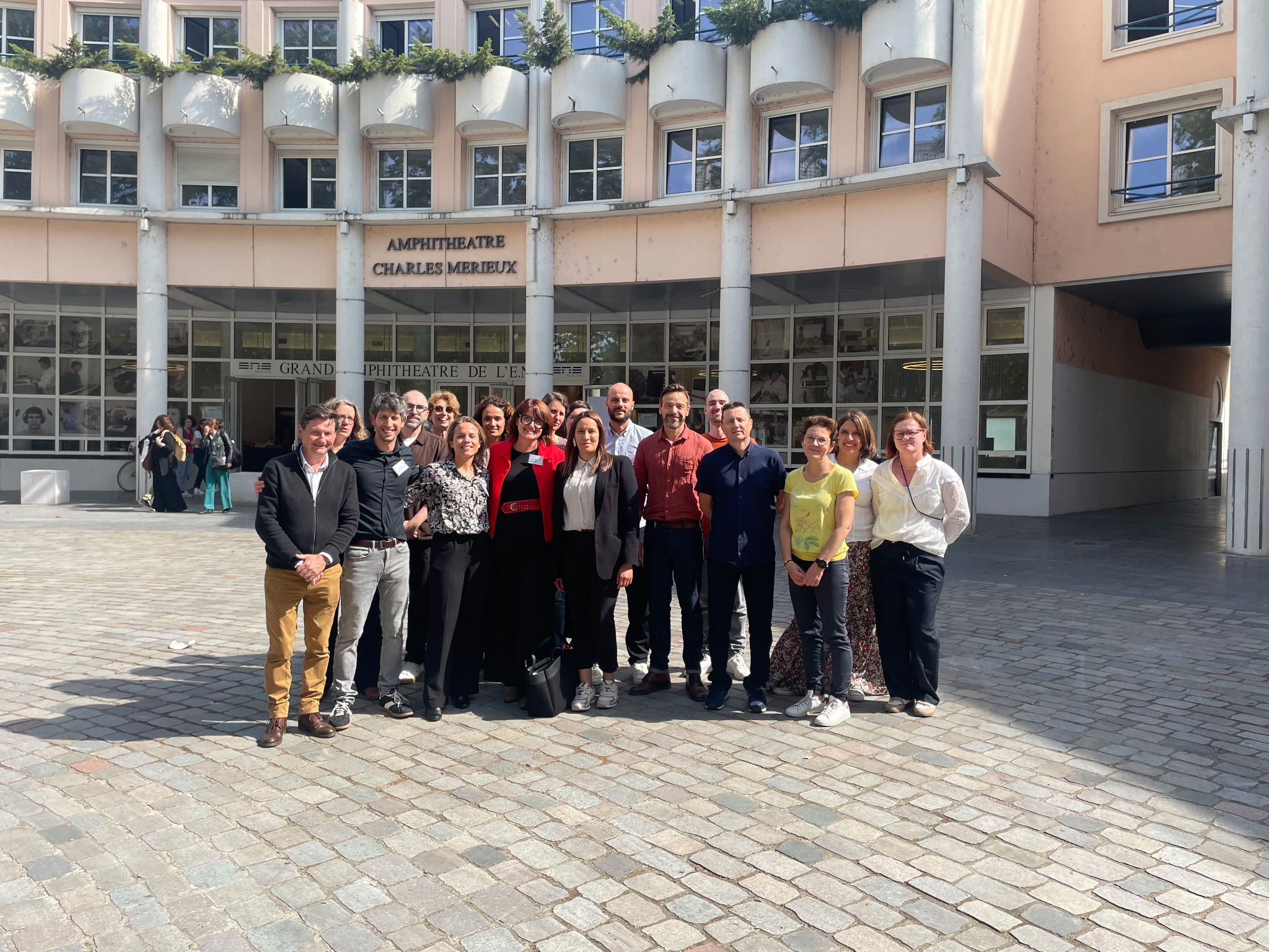 Equipe JIPE evant ENS