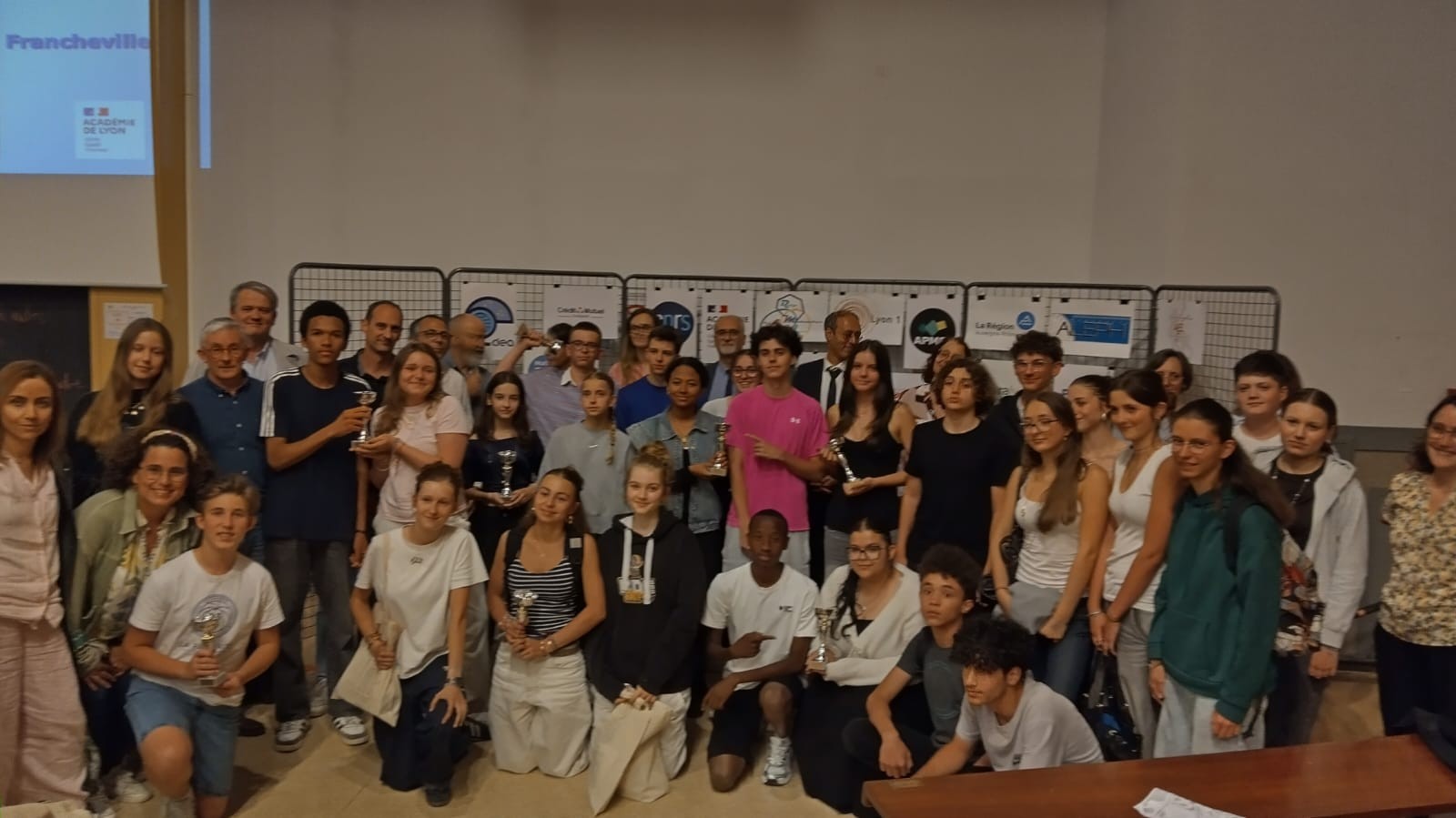 Photo de groupes élèves et professeurs