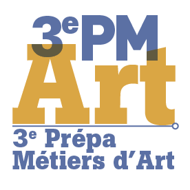 Logo 3e prepa metiers art