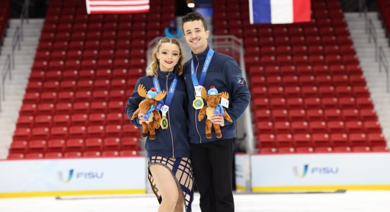 Deux médaillés en patinage artistique