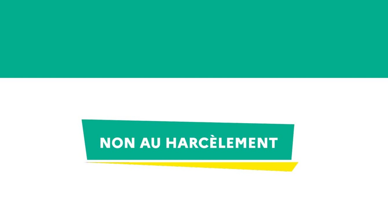 Non au harcèlement