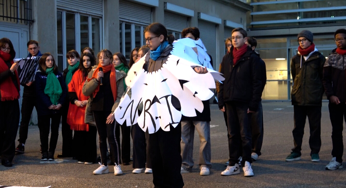 Plaques commémoratives des enfants juifs déportés du 20 janvier au 3 février 2025