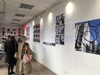 Galerie municipale de Villefranche Résidence Cendrine Genin