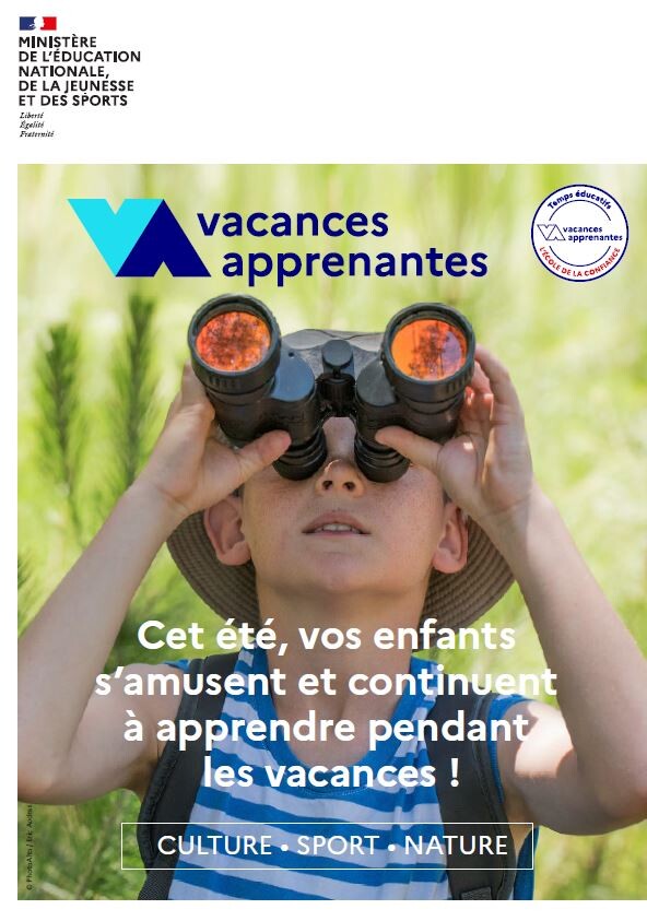 Flyer Vacances apprenantes