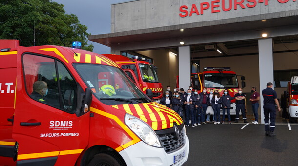 SNU - caserne des sapeurs-pompiers