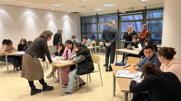 Une salle de classe