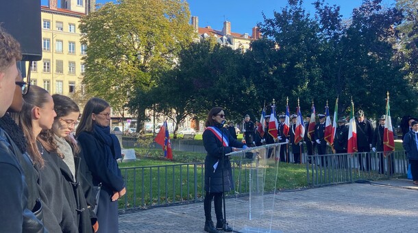 Cérémonie Borne Verdun