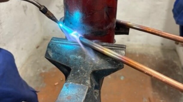 Fabrication du chef  d'oeuvre de la classe CAP Monteur Installateur Sanitaire
