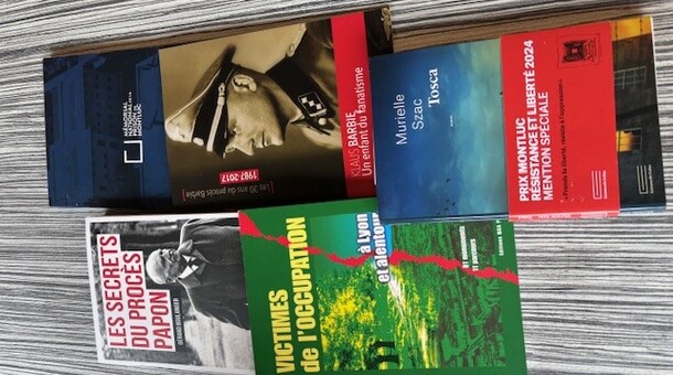 Livres reçus en récompense dans le cadre du CNRD