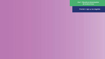 Bannière couleur violet