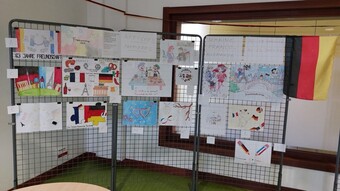 Journées franco-allemandes dessins élèves