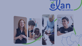Bannière avec filtre projet académique