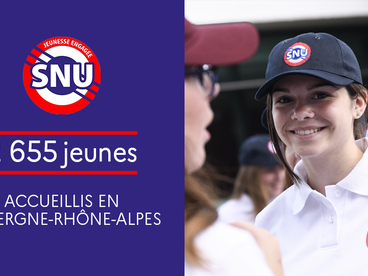 2655 jeunes sont accueillis cette année en Auvergne Rhône Alpes pour le SNU